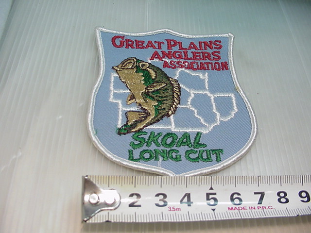 ジャンピングバス！ワッペン/GREATPLAINANGLERS ASSN/SKOAL/ワッペン