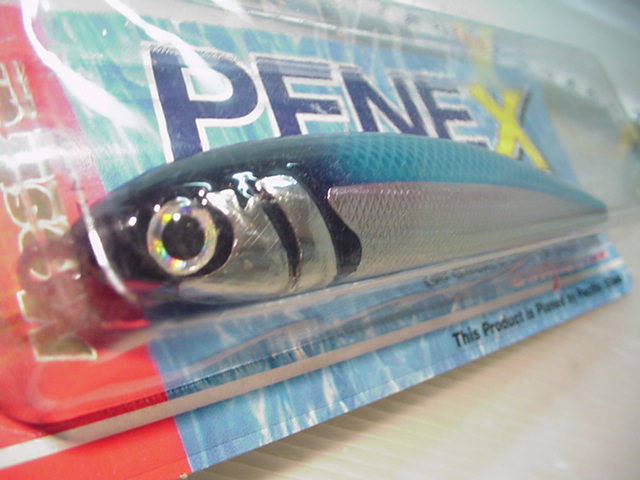 超リアル★マグロ用 バスにも有効！PENEX/モストラルA/ブルーバック/37ｇ