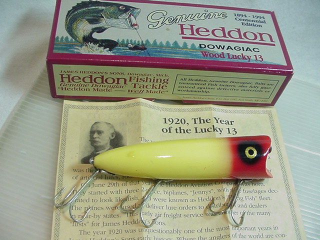 ★HEDDON ラッキー１３ウッド/RH/限定品/100周年記念品