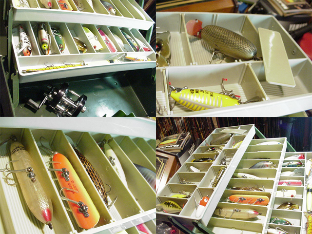 ヴィンテージフライリール & タックルボックス 送料無料≪SVG≫【Tackle box（FALLS CITY） / タックルボックス