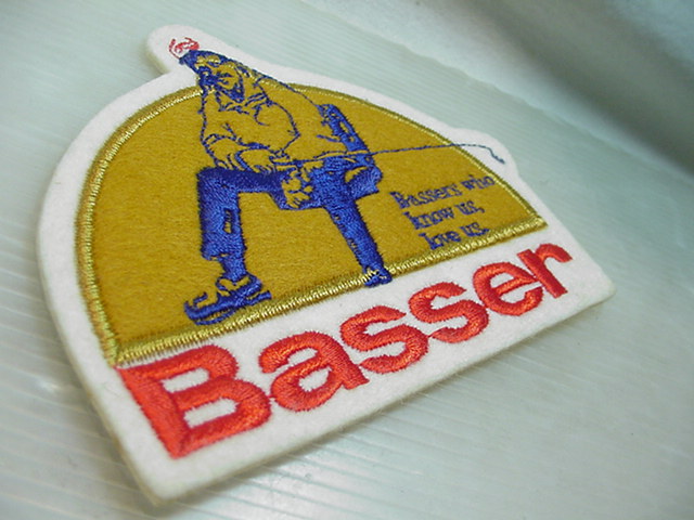 オールドバサー Basser ワッペン/非売品？