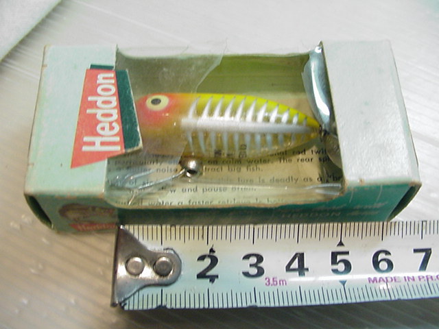 新品★箱付 オールド ヘドン トラウトにも！★HEDDON TINY TORPEDO/タイニートーピ