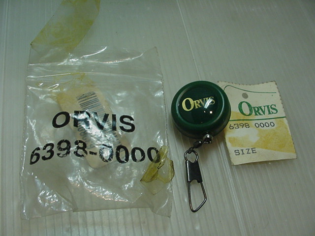 当時物レア★新品 お宝！ORVIS オービス ピンオンリール/グリーン