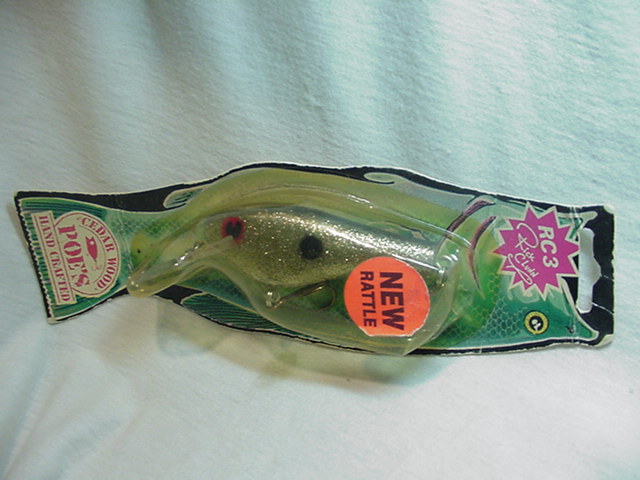 当時物★BASSパッケージ！ 新品 POEs RC3/ウッド ポー/SLV/リッククラン