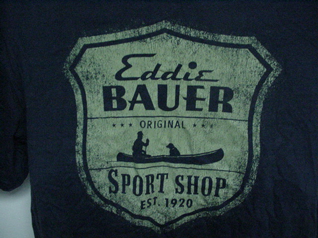 カヌー/Tシャツ/EDDIE BAUER/US/Lサイズ