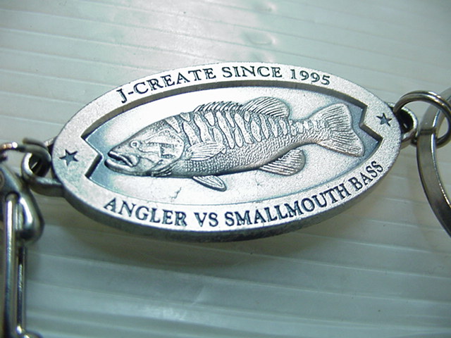 スモールマウスバスキーホルダー/SLV