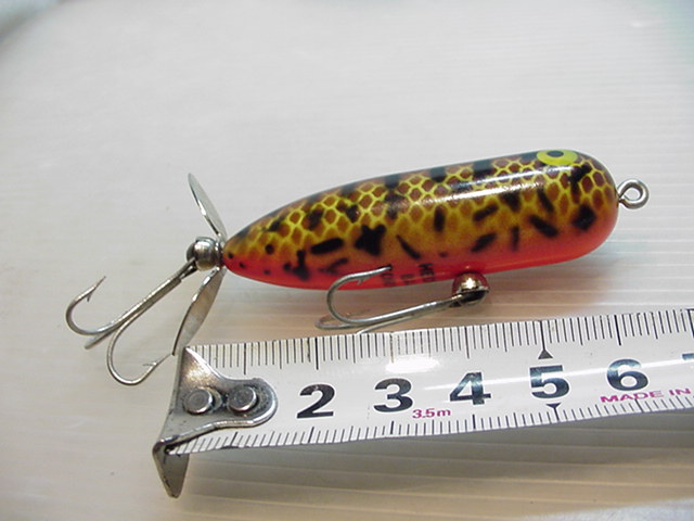 オールド HEDDON BABY TORPEDO ヘドンベビトー/BRS 茶スイカ