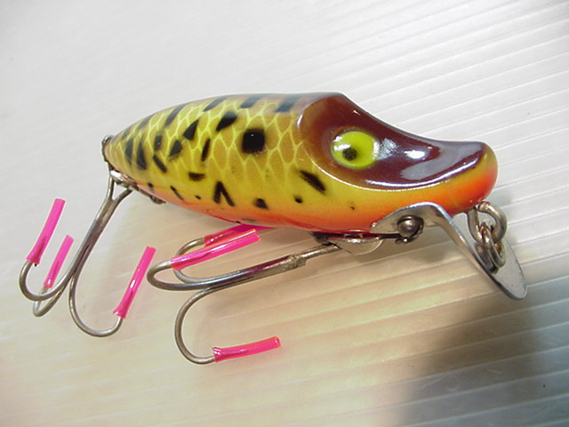 オールド HEDDON RIVER LUNT SINKER/BRS/茶スイカ