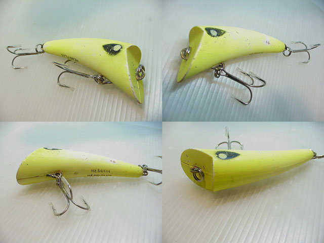 ★オールド ヘドン ヘッドプラグ ＨＥＤＤＯＮ HEDPLUG/ＹＦ/５/８oz/02DRT-04