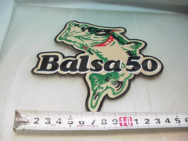 廃盤★BALSA50 バルサ５０ ジャンピングバス/ワッペン