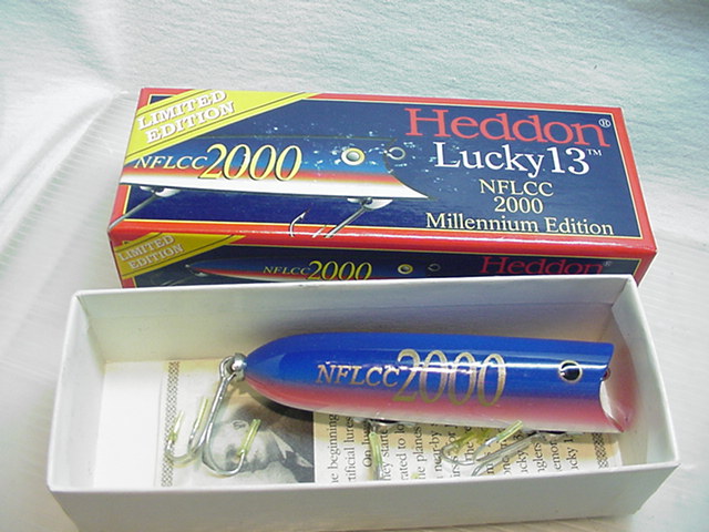 限定★2000年！ラッキー13 HEDDON　LUCKY13/NFLCC/2000年/ミレニアム