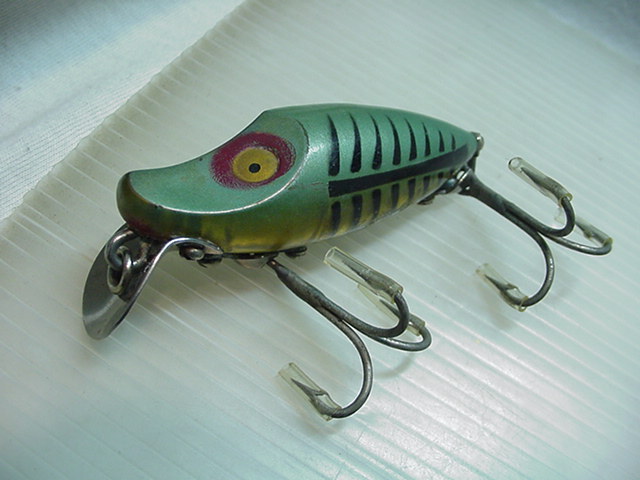 カッコよいグリーンショア オールド ヘドン ★HEDDON ミジェットリバーラントスプーク/XRG