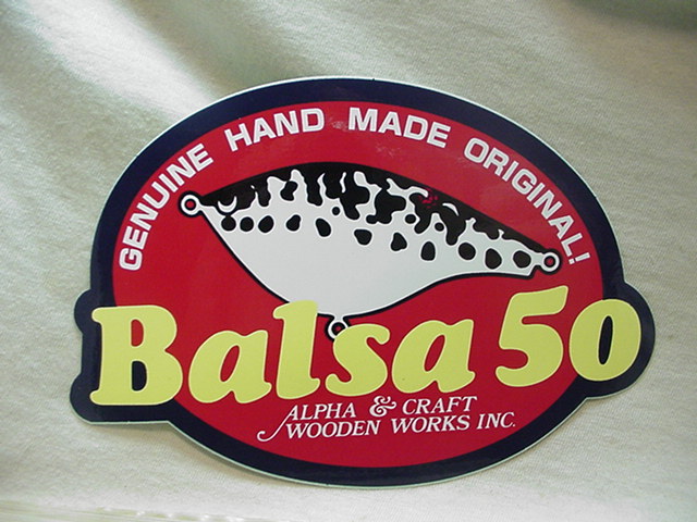 バルサ50/オリジナル/ステッカー/WCD/RED