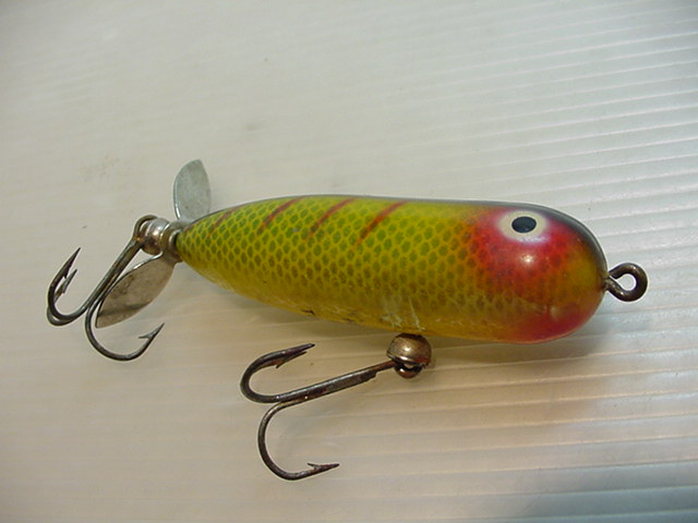 オールド★HEDDON BABY TORPEDO ヘドン ベビトーピード/Lクリア/縦割